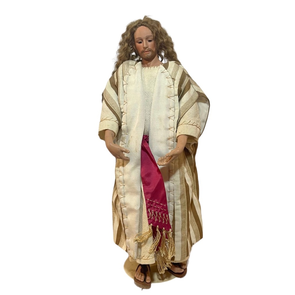 Ashton-Drake Galleries I am The Good Shepherd (Jesus Doll With Display 1995)